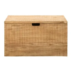 Leen Bakker Opbergkist Ronald - naturel - 45x80x45 cm