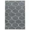 Vloerkleden|Hoogpolige Vloerkleden-Muratap Opera Soft Shaggy Hoogpolig Vloerkleed Grijs - 200x290 CM