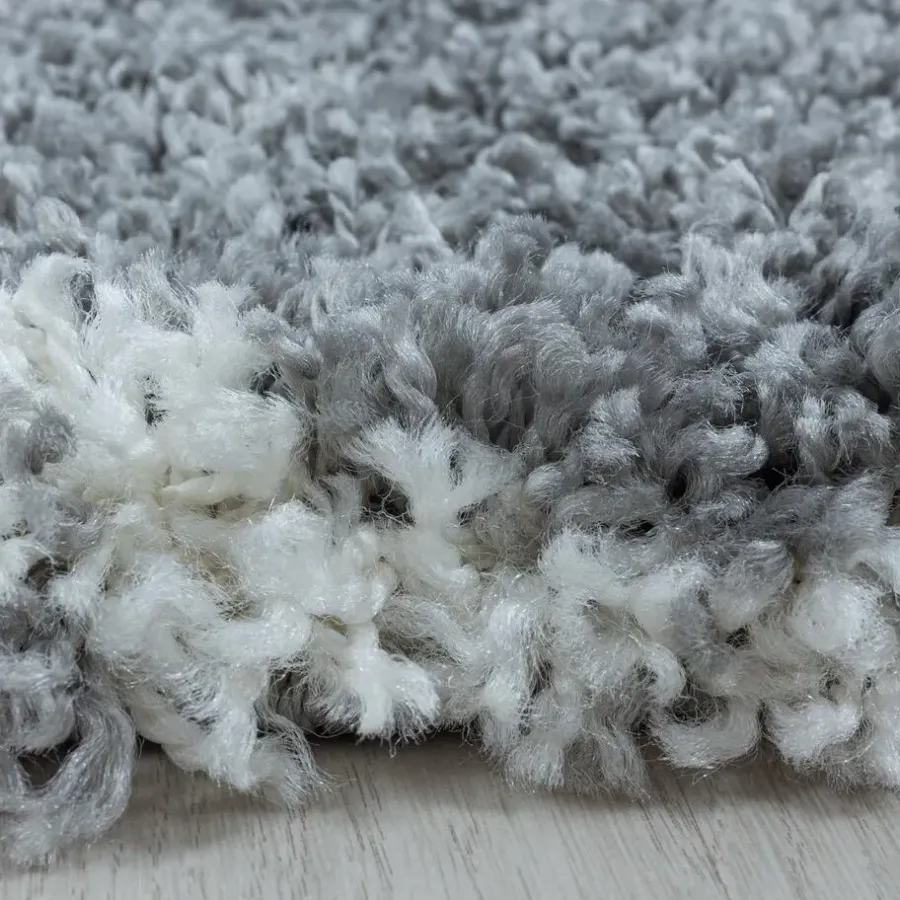 Vloerkleden|Hoogpolige Vloerkleden-Muratap Opera Soft Shaggy Hoogpolig Vloerkleed Grijs - 200x290 CM