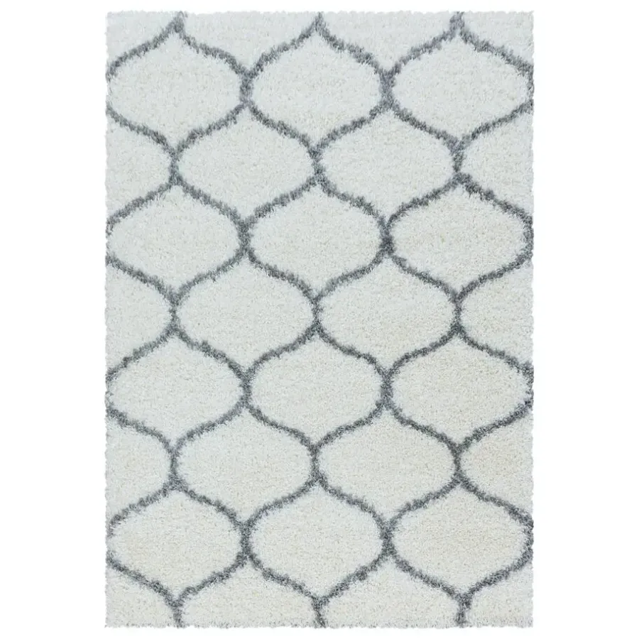Muratap Opera Soft Shaggy Hoogpolig Vloerkleed Cream - 200x290 CM