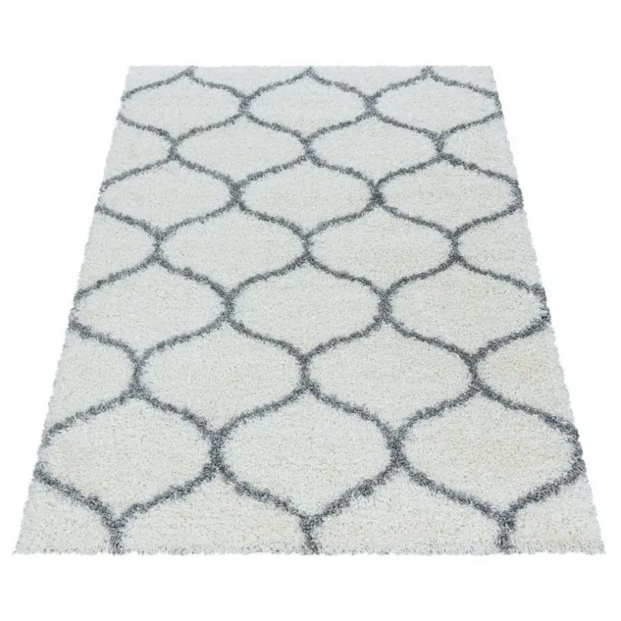 Muratap Opera Soft Shaggy Hoogpolig Vloerkleed Cream - 200x290 CM