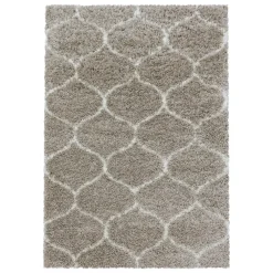 Hoogpolige Vloerkleden-Muratap Opera Soft Shaggy Hoogpolig Vloerkleed Beige - 240x340 CM