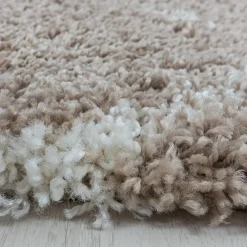 Hoogpolige Vloerkleden-Muratap Opera Soft Shaggy Hoogpolig Vloerkleed Beige - 240x340 CM