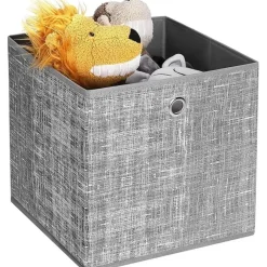 Wandrekken-Parya Home Opvouwbare opbergdozen, 6 stuks, kubussen, bakken, manden, kisten