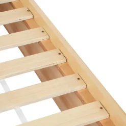 Beliani ORGEVAL - Daybed voor kinderen - Lichtbruin - 90 x 200 cm - Grenenhout