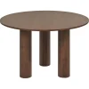 Ronde Eettafels-Beliani ORIN - Eettafel - Donkere houtkleur - MDF