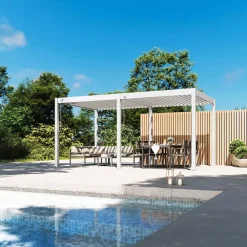 Terrasoverkappingen-Orion Comfort terrasoverkapping 300 x 530 cm wit