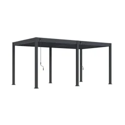 Terrasoverkappingen-Orion Comfort terrasoverkapping 300 x 530 cm antraciet