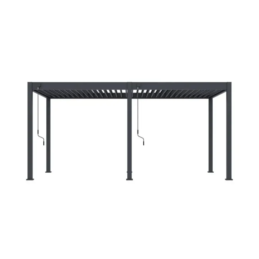 Terrasoverkappingen-Orion Comfort terrasoverkapping 300 x 530 cm antraciet