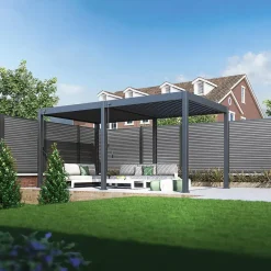Terrasoverkappingen-Orion Comfort terrasoverkapping 300 x 530 cm antraciet