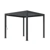 NOVUM Orion Comfort terrasoverkapping 300 x 300 cm antraciet