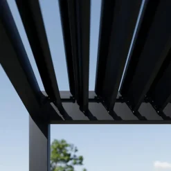 NOVUM Orion Comfort terrasoverkapping 300 x 300 cm antraciet