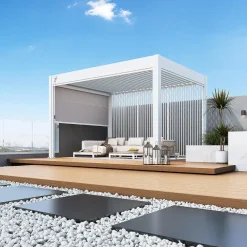 Terrasoverkappingen-Orion Comfort terrasoverkapping 300 x 400 cm wit