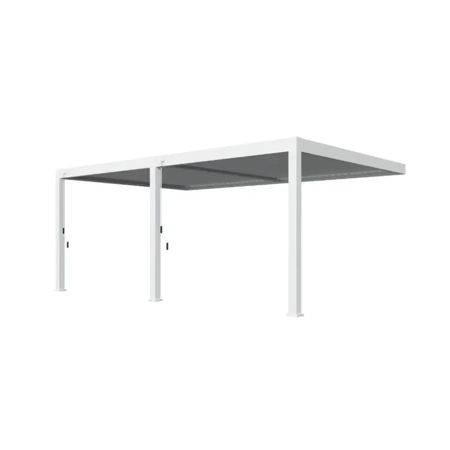 Terrasoverkappingen-Orion Deluxe overkapping muur 400 x 600 cm wit
