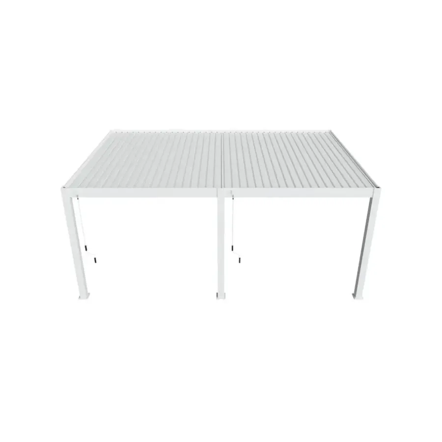 Terrasoverkappingen-Orion Deluxe overkapping muur 400 x 600 cm wit