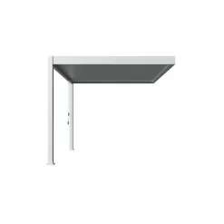 Terrasoverkappingen-Orion Deluxe overkapping muur 300 x 400 cm wit