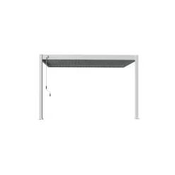 Terrasoverkappingen-Orion Deluxe overkapping muur 300 x 400 cm wit
