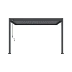 Orion Deluxe overkapping muur 300 x 400 cm antraciet