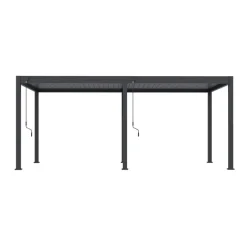 Orion Deluxe overkapping - 300 x 600 cm - Antraciet