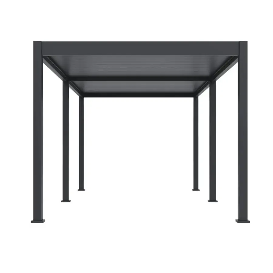 Orion Deluxe overkapping - 300 x 600 cm - Antraciet