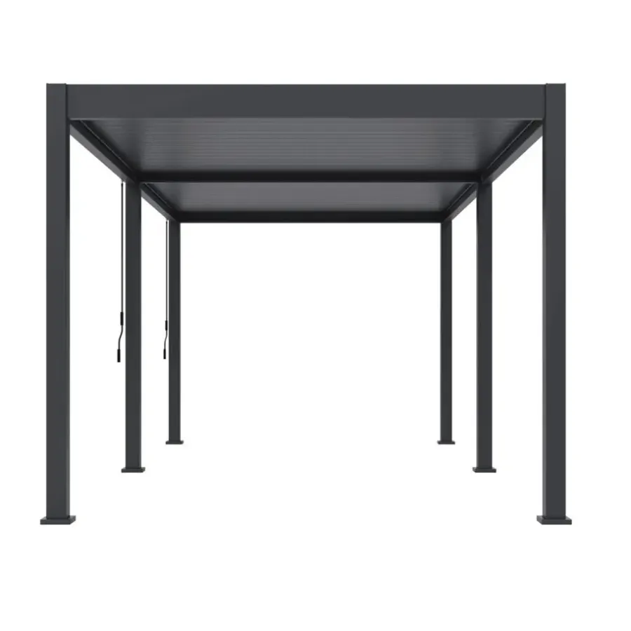 Orion Deluxe overkapping - 300 x 600 cm - Antraciet