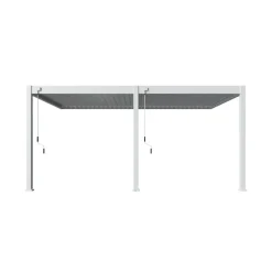 Terrasoverkappingen-Orion Deluxe overkapping muur 360 x 530 cm wit