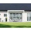 Orion Deluxe overkapping muur 300 x 360 cm wit