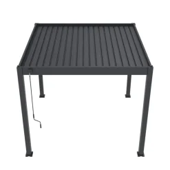 Orion Deluxe terrasoverkapping 300 x 300 cm antraciet