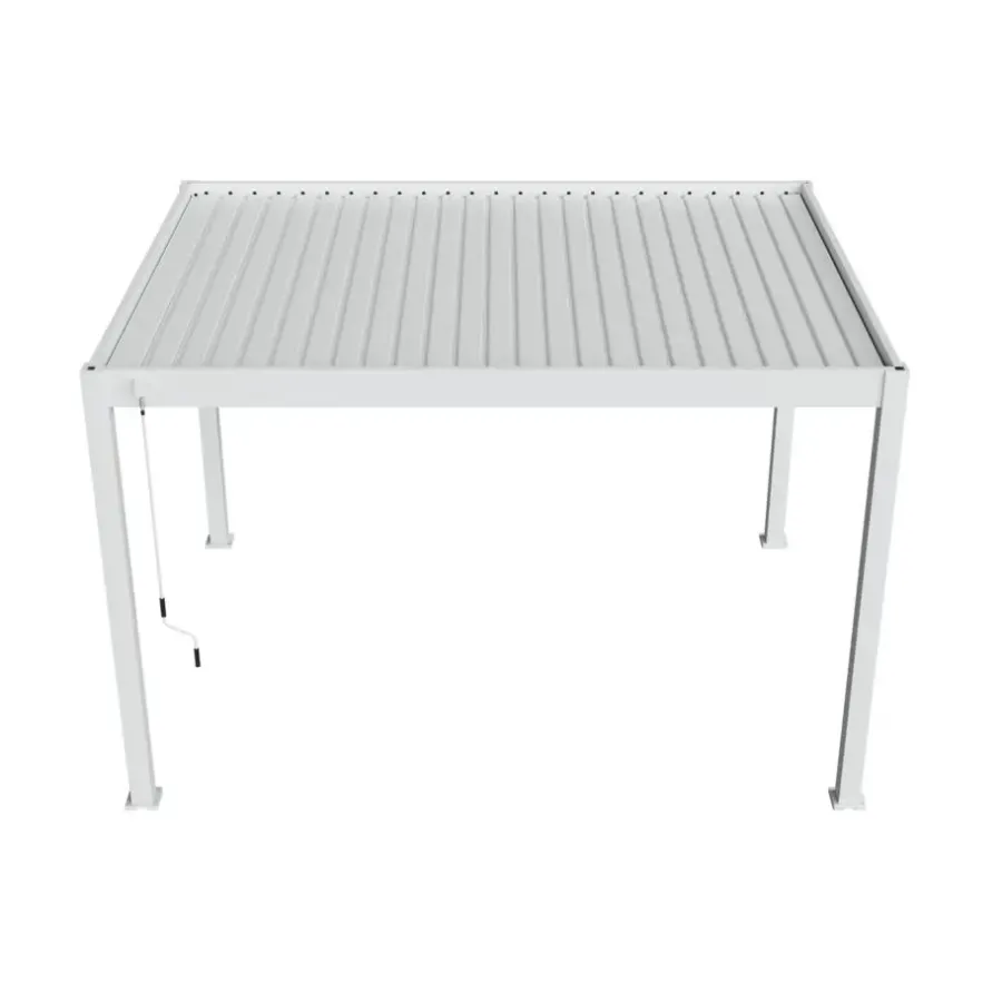 Orion Deluxe terrasoverkapping 300 x 400 cm wit