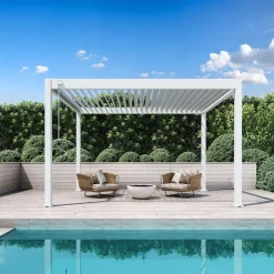 Orion Deluxe terrasoverkapping 300 x 400 cm wit