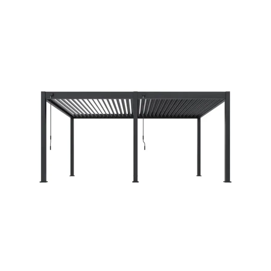 Orion Deluxe terrasoverkapping 360 x 530 cm antraciet