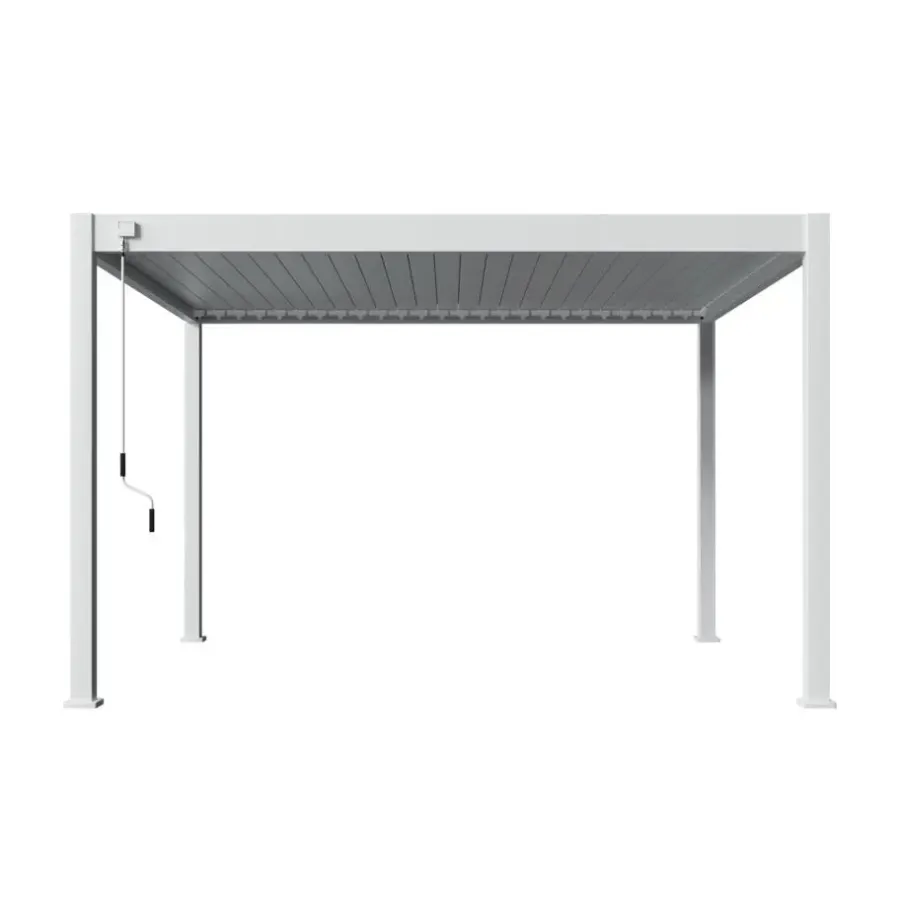Orion Deluxe terrasoverkapping 360 x 400 cm wit