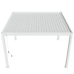 Orion Deluxe terrasoverkapping 360 x 400 cm wit