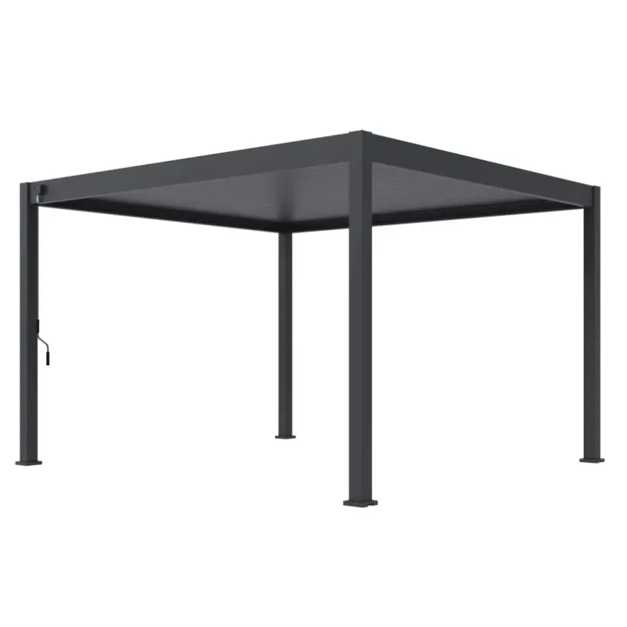 Terrasoverkappingen-Orion Deluxe terrasoverkapping 360 x 400 cm antraciet