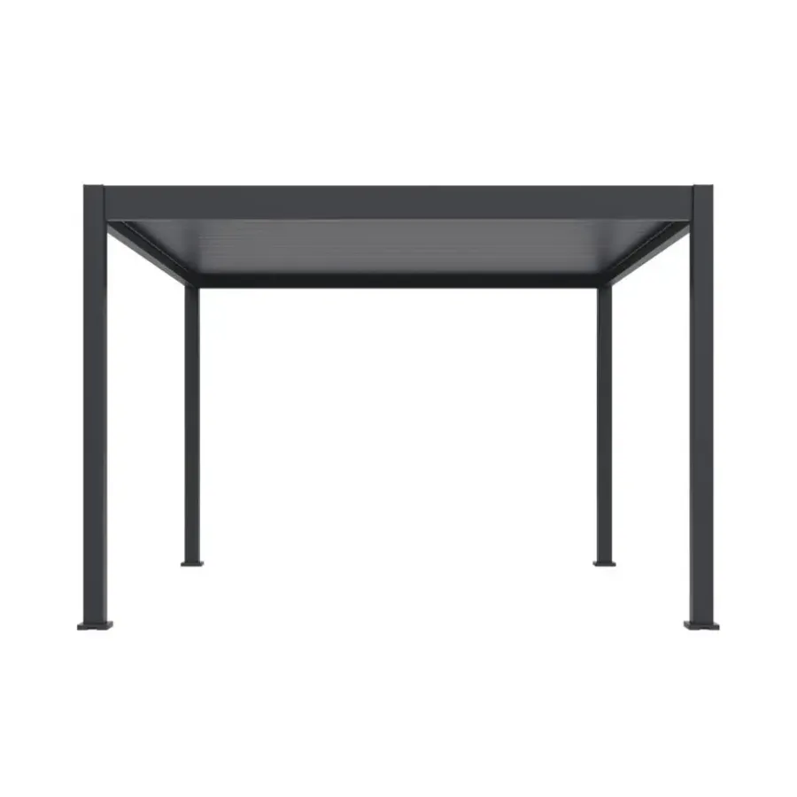 Terrasoverkappingen-Orion Deluxe terrasoverkapping 360 x 400 cm antraciet
