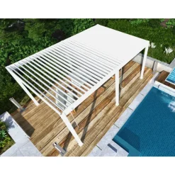 Terrasoverkappingen-Orion Deluxe terrasoverkapping 360 x 530 cm wit