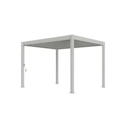 Terrasoverkappingen-Orion Deluxe terrasoverkapping 360 x 400 cm lichtgrijs