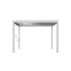 Terrasoverkappingen-Orion Deluxe terrasoverkapping 360 x 400 cm lichtgrijs