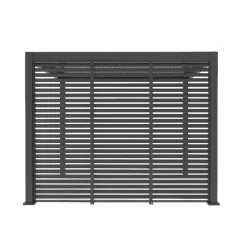 Terrasoverkappingen-Orion louvre shutter paneel (voor 4M kant) antraciet 1 stuk