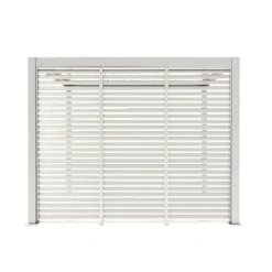 Terrasoverkappingen-Orion louvre shutter paneel (voor 3M kant) wit 1 stuk