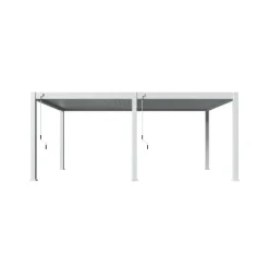 Terrasoverkappingen-Orion Premium overkapping - 400 x 600 cm - Wit