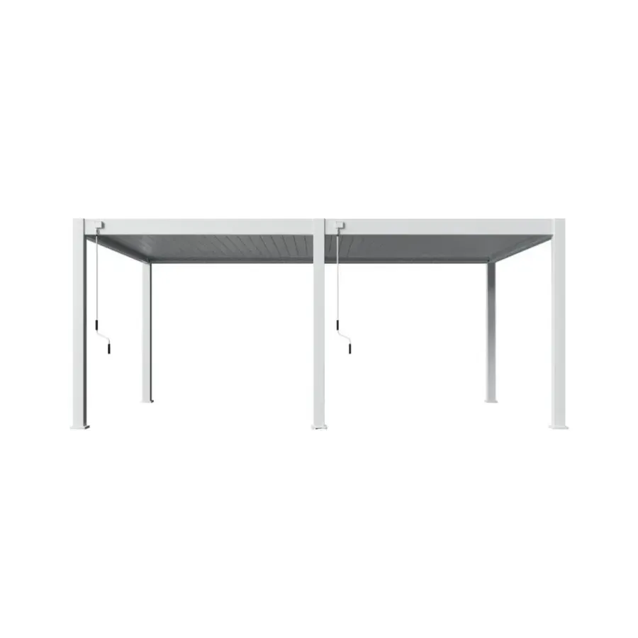 Terrasoverkappingen-Orion Premium overkapping - 400 x 600 cm - Wit