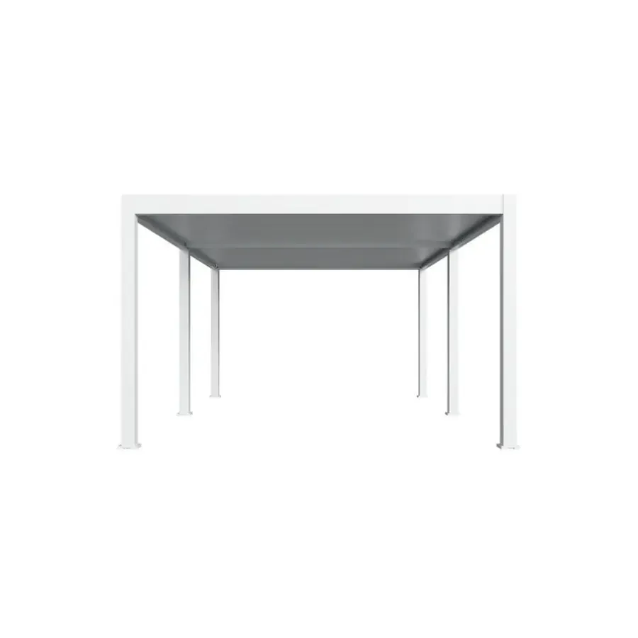 Terrasoverkappingen-Orion Premium overkapping - 400 x 600 cm - Wit