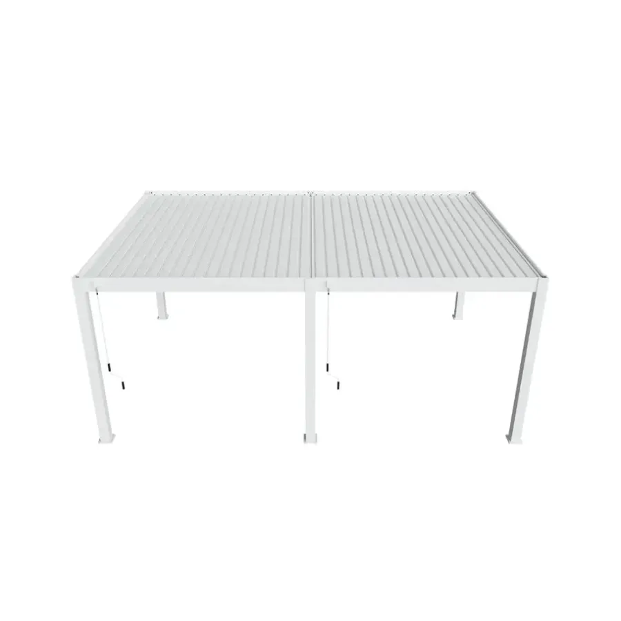 Terrasoverkappingen-Orion Premium overkapping - 400 x 600 cm - Wit