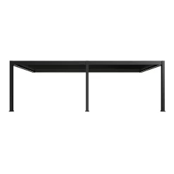 Orion Premium overkapping E-LED 400 x 800 cm antraciet