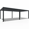 Terrasoverkappingen-Orion Premium overkapping elektrisch met LED 400 x 800 antraciet