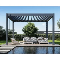 Orion Premium overkapping - 300 x 400 cm - Antraciet