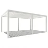 Terrasoverkappingen-Orion Premium overkapping E-LED - 400 x 600 cm - wit