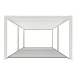 Terrasoverkappingen-Orion Premium overkapping E-LED - 400 x 600 cm - wit