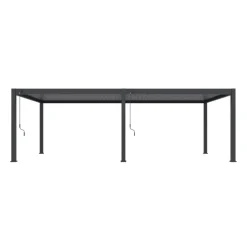 Terrasoverkappingen-Orion Premium overkapping - 400 x 800 cm - Antraciet
